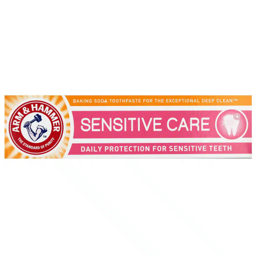 خمیر دندان آرم اند هامر مدل Sensitive Care حجم ۱۲۵ میل