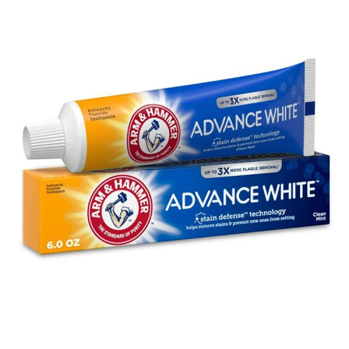 خمیر دندان آرم اند هامر مدل ADVANCE WHITE حجم ۱۲۱ میل